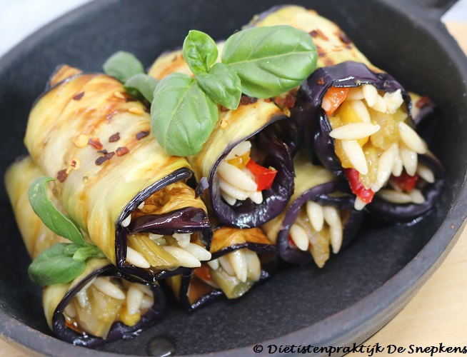 aubergine-rolletjes