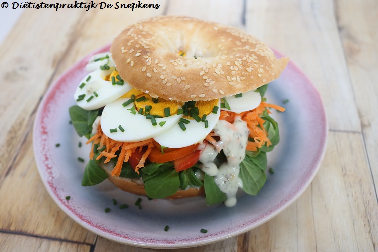 bagel-gekookt-ei