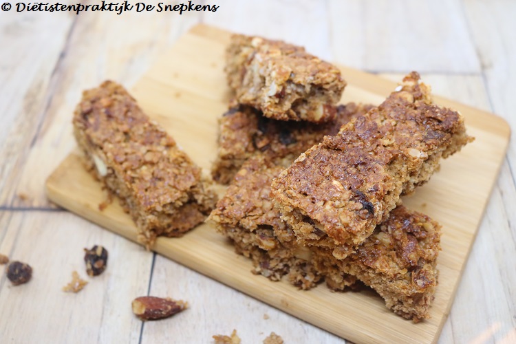granola pindakaas reep
