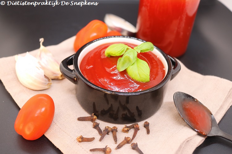 suikervrije ketchup