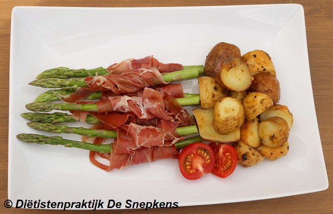 asperges-parmaham
